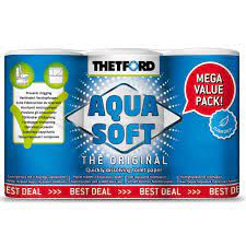 Thetford Aqua Soft Toilet Roll 6 Pack