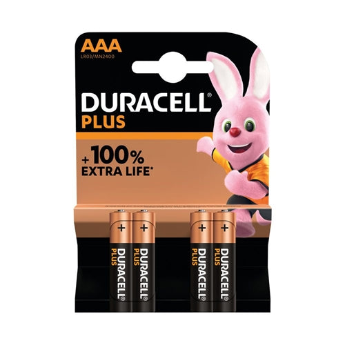 Duracell AAA Batteries 4 Pack