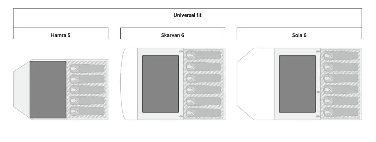 Easy Camp Rosebay / Skarvan Universal Carpet L