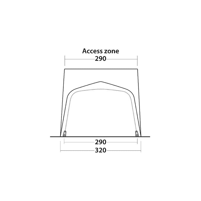 Outwell Parkville 200SA Extra Tall