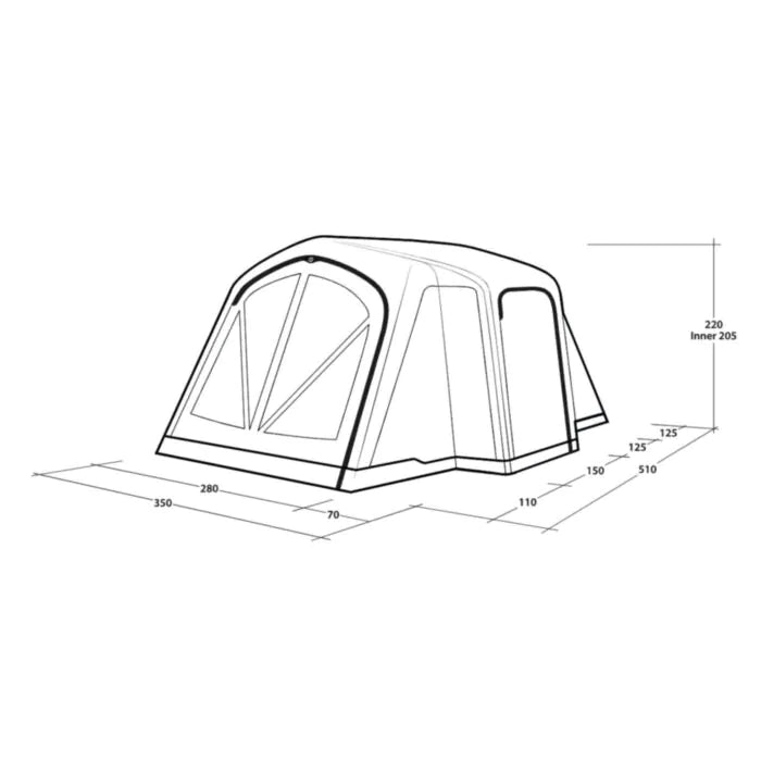 Outwell Tent Montana 4 Air