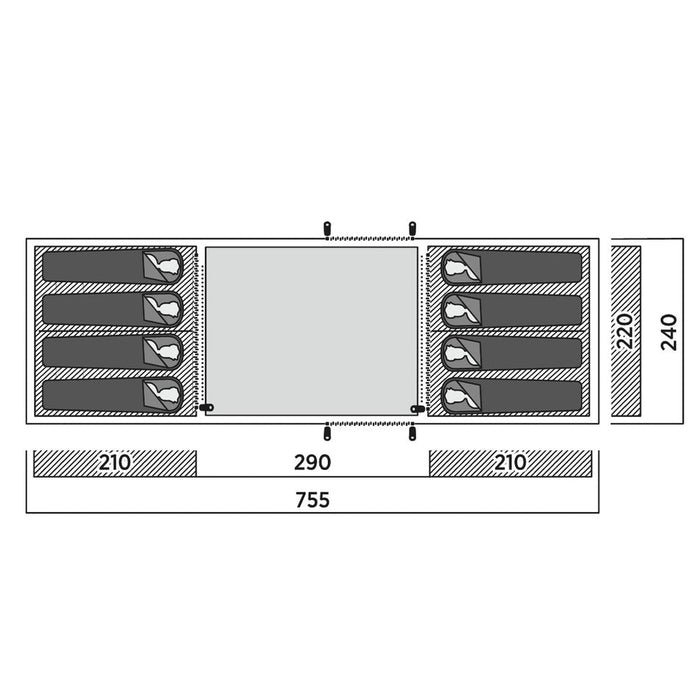 Easy Camp Leka Twin 8