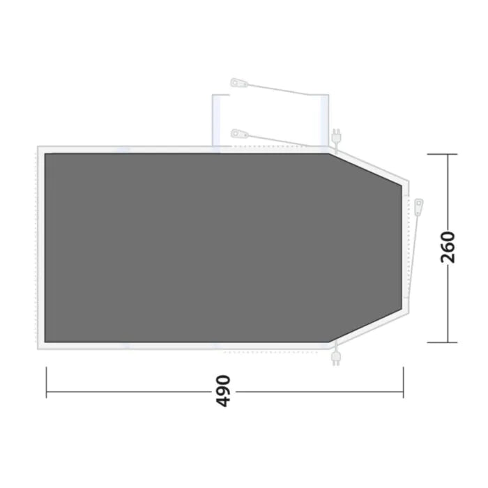 Outwell Footprint Montana 4 Air