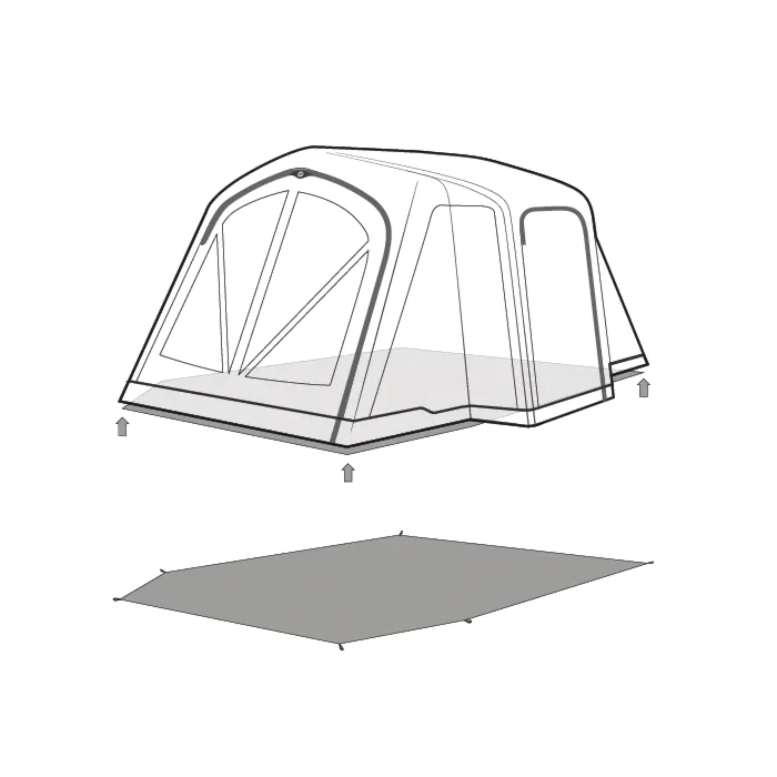 Outwell Footprint Montana 4 Air