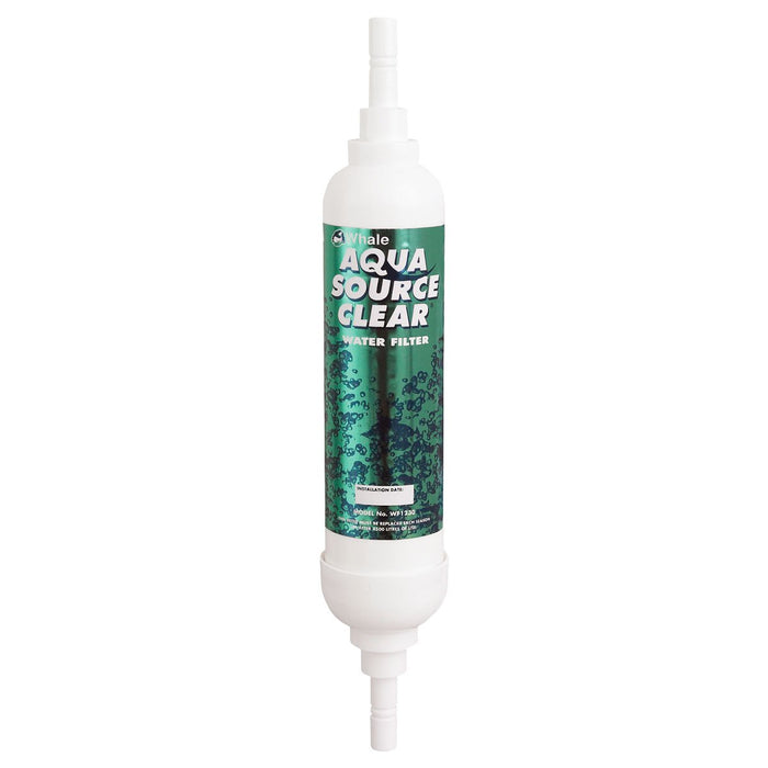 Whale Aquasource Water Filter 12mm Quick Connect Single