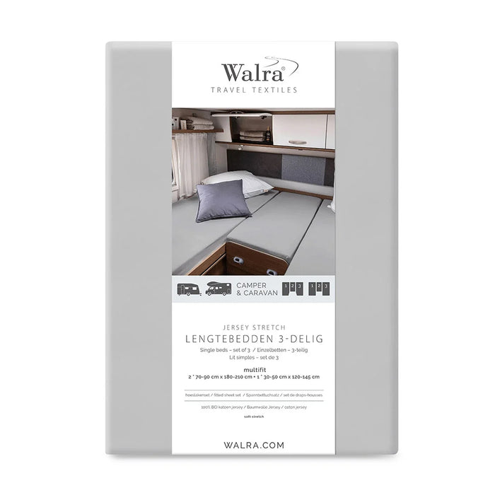 Walra Jersey Fitted Sheet (3 Piece Set)