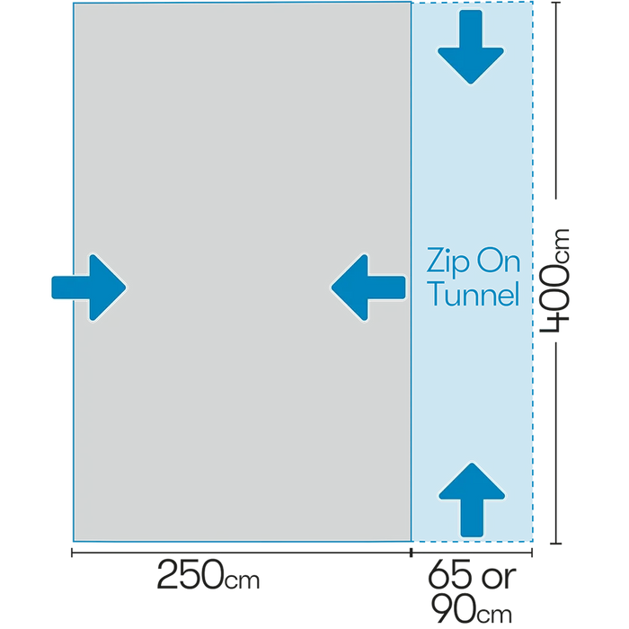 Westfield Neptune 2.0 400 Drive Away Air Awning
