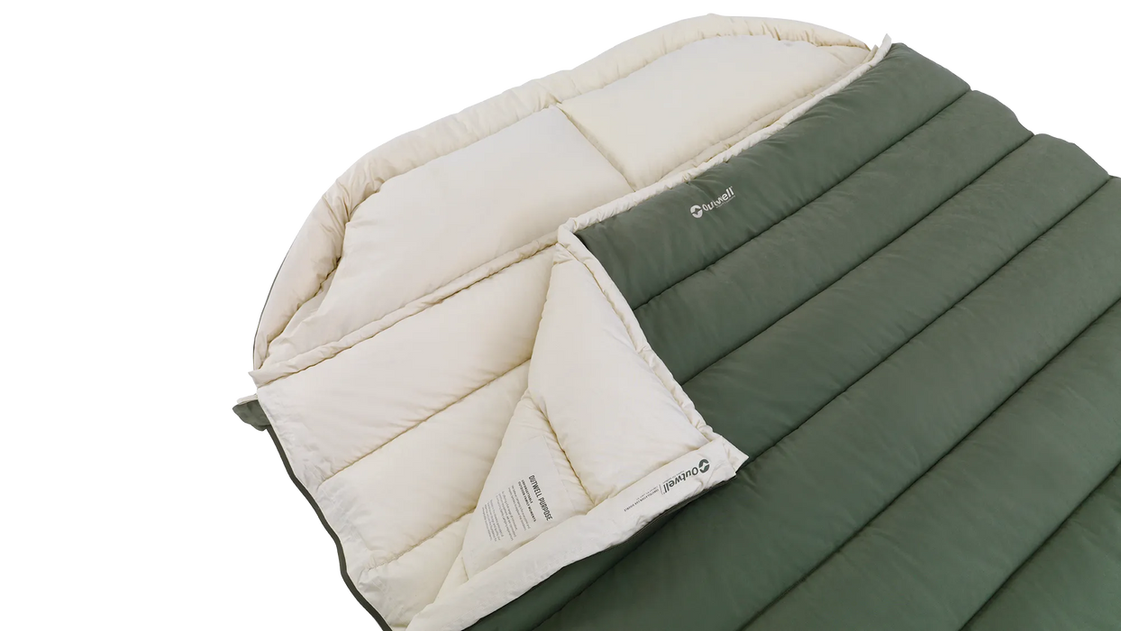 Outwell Constellation Lux Double Sleeping Bag Green