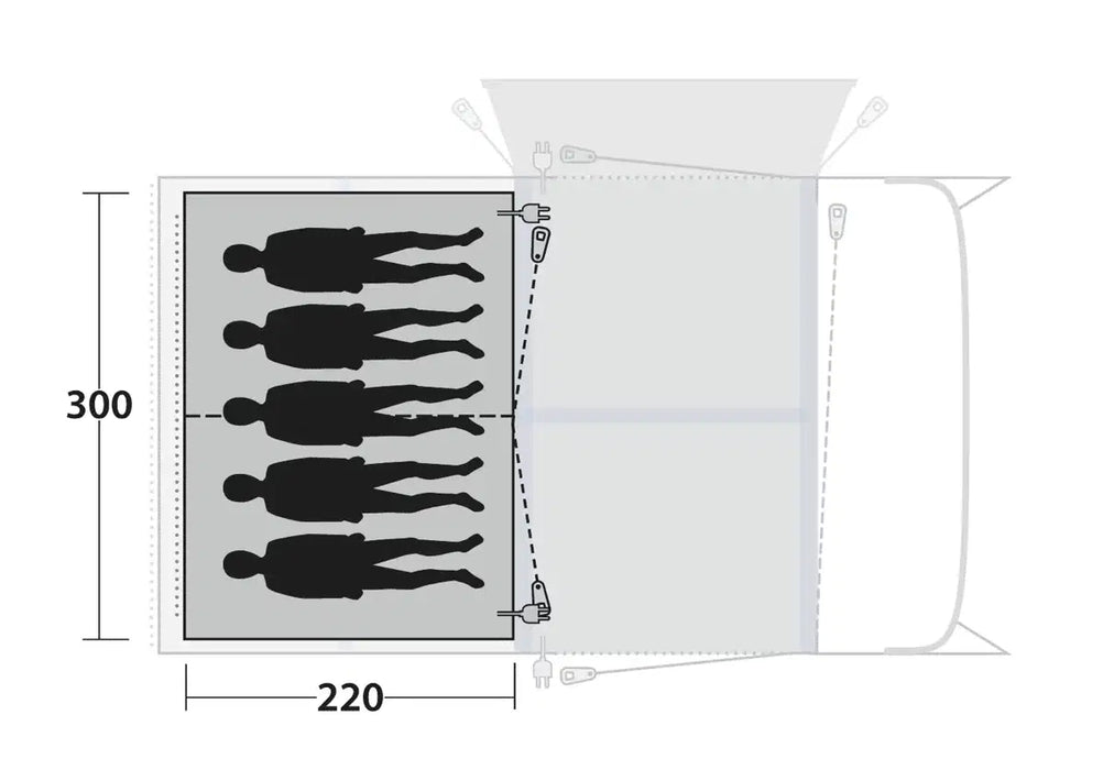 Outwell Jones L PowerAir Inner