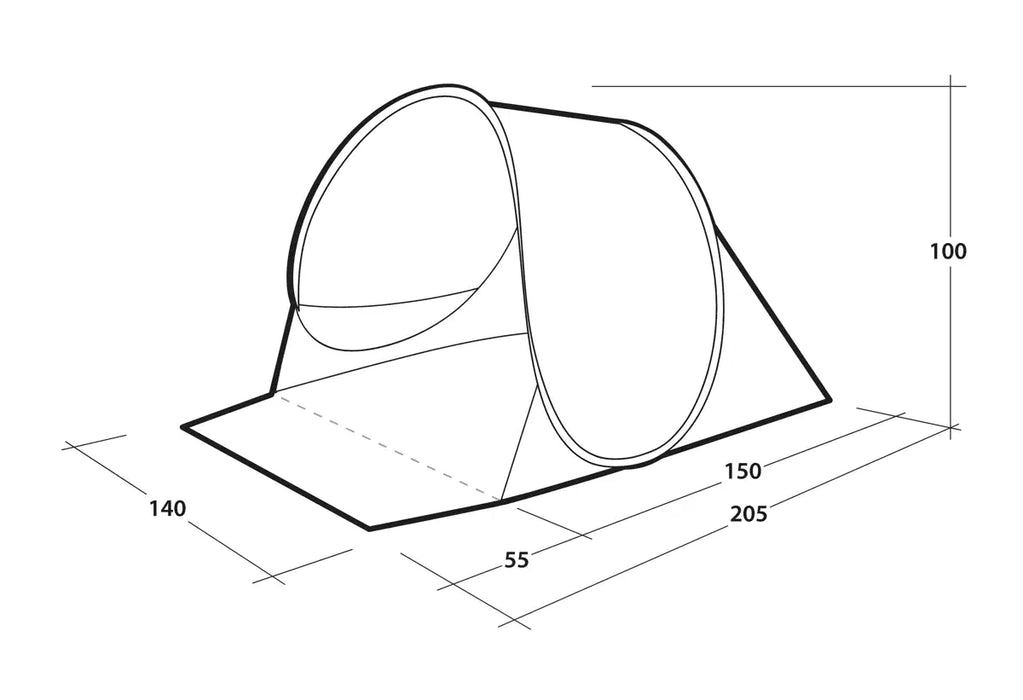 Outwell Eastbourne Beach Shelter