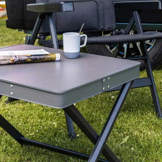 Travellife Cosa Footrest Table Top Dark Grey