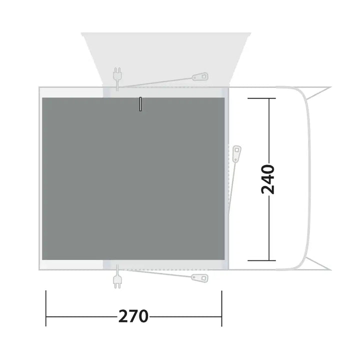 Outwell Talladega Air Cozy Carpet