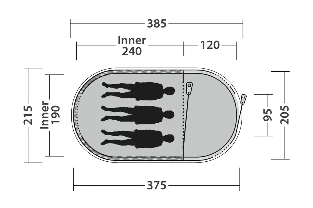 Outwell Nexion 3 Forest