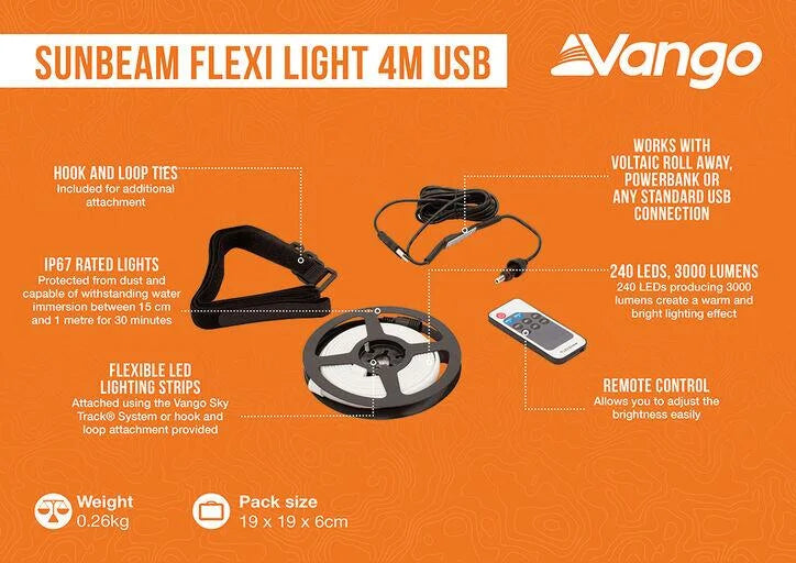Vango Sunbeam Flexi Light USB