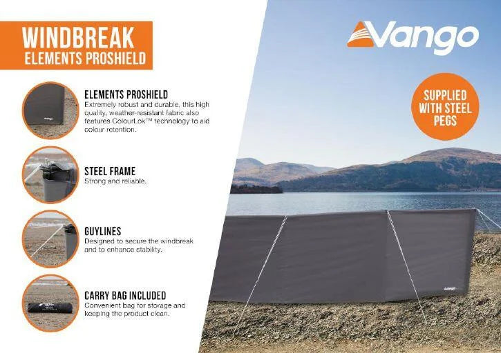 Vango Elements ProShield Windbreak