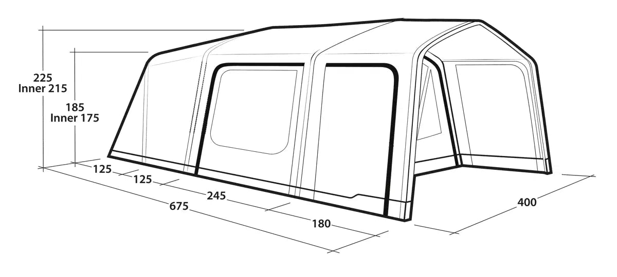 Outwell Boston 6 Air TC