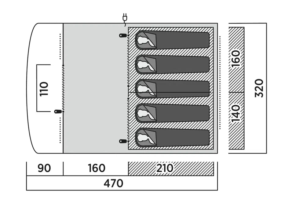 Easy Camp Brimnes 5 Air