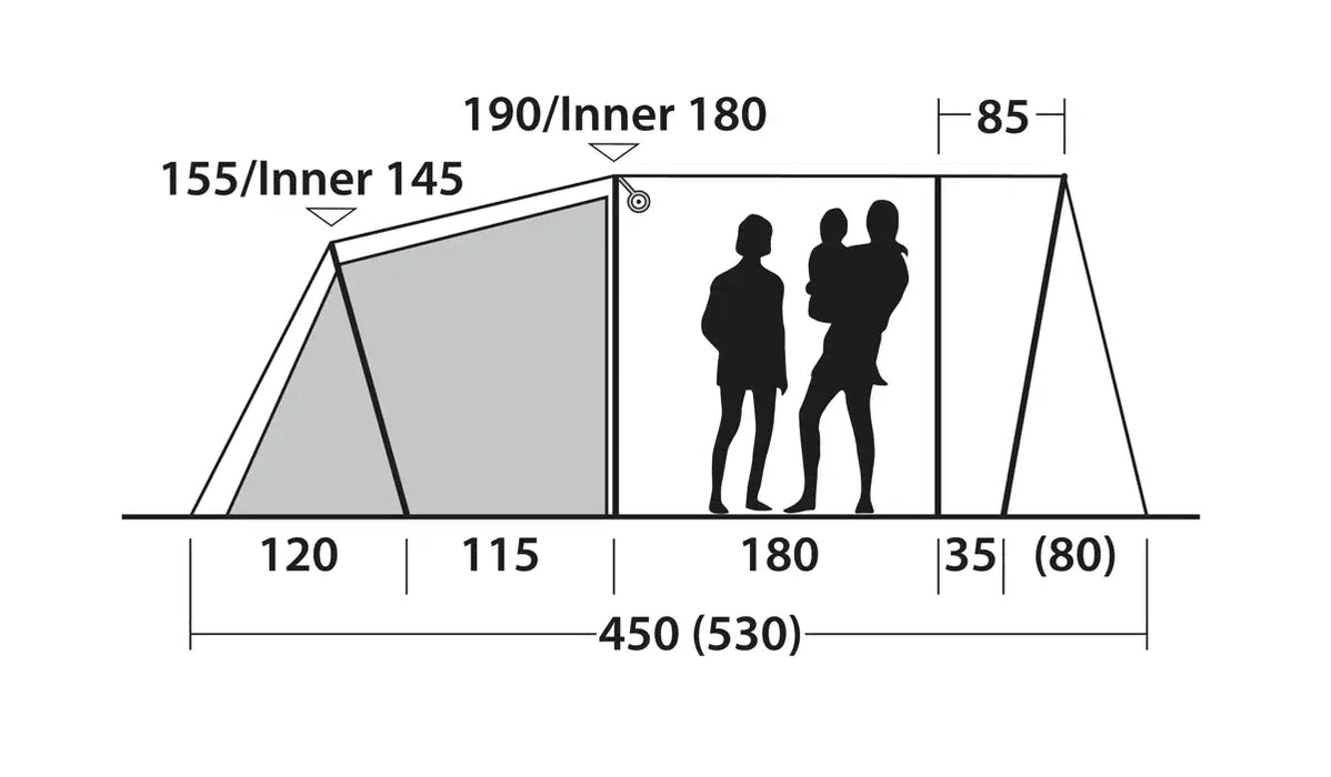 Outwell Birdland 4 TC