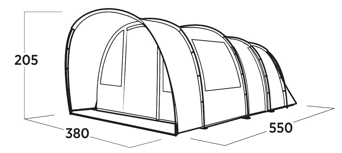Easy Camp Tent Skarvan 6 2025