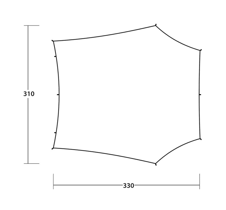 Outwell Canopy Tarp M