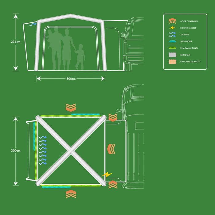 Holawild AirTek Alder Hub 3x3