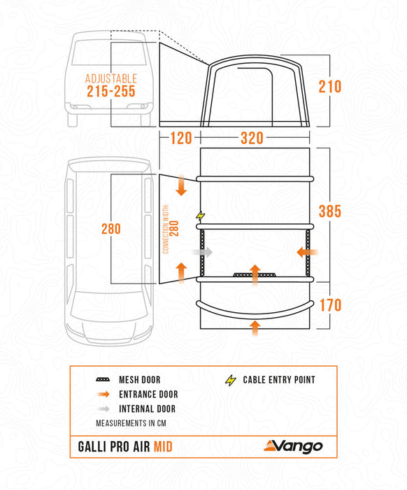 Vango Galli Pro Air Mid