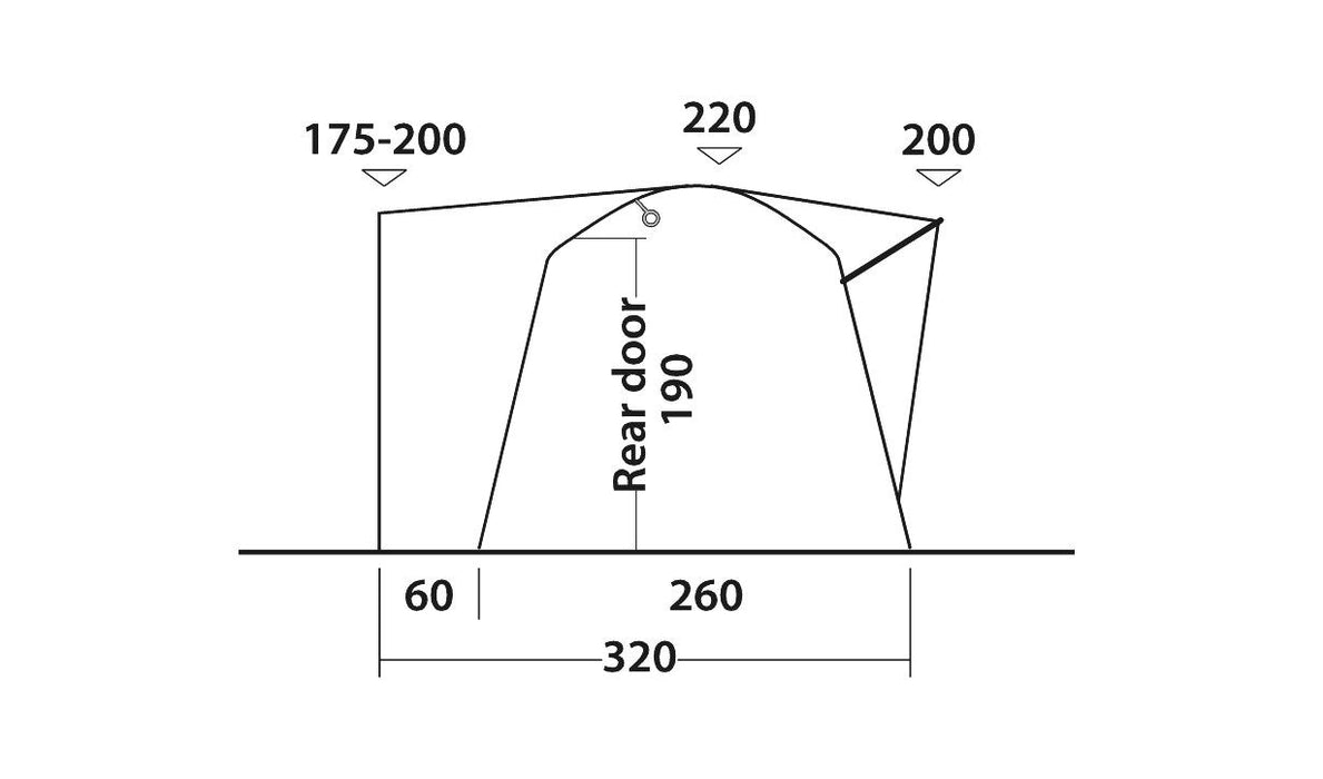 Outwell Drive-away Awning Milestone Shade