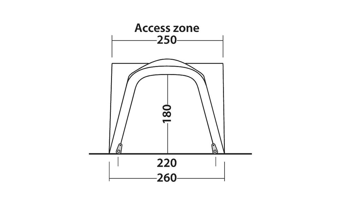 Outwell Drive-away Awning Milestone Shade