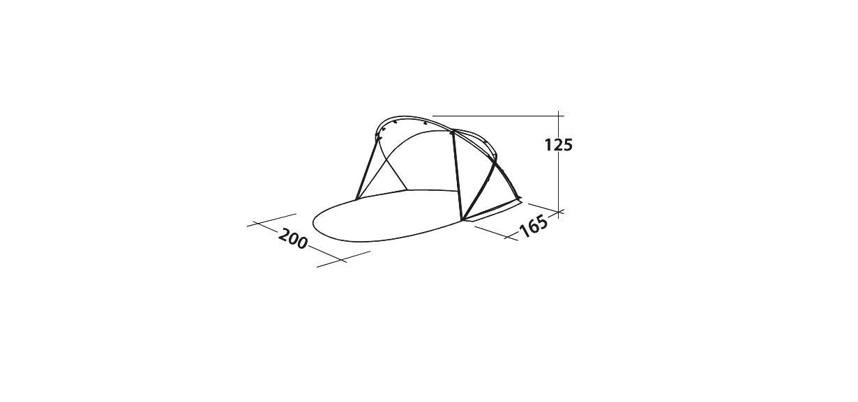 EasyCamp Beach Shelter Shell