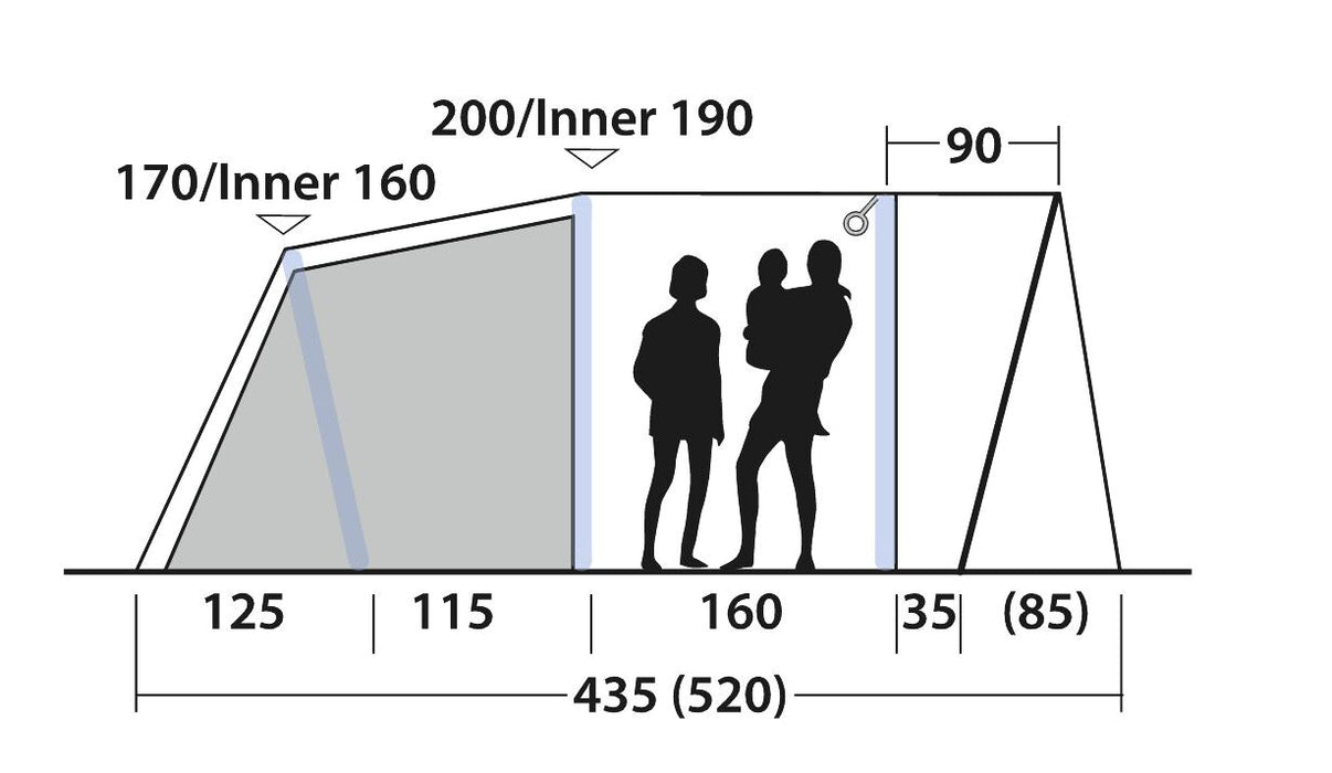 Outwell Monterey 4 Air