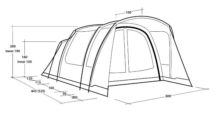 Outwell Ashwood 5 Tent