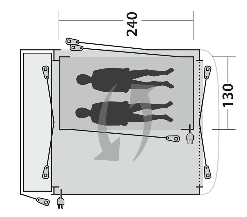 Outwell Milestone Inner Tent