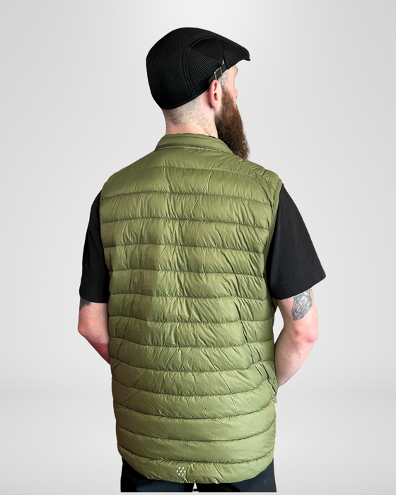 Mac In A Sac Mens Synergy Gilet- Khaki
