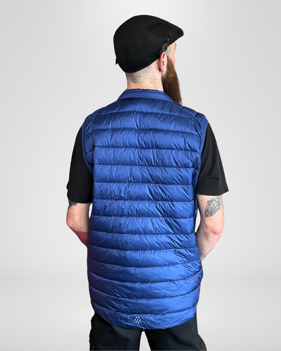 Mac In A Sac Mens Synergy Gilet- Sapphire Blue
