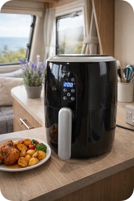 Quest 2L Air Fryer Black