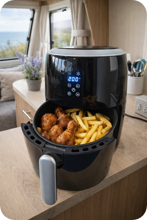 Quest 2L Air Fryer Black