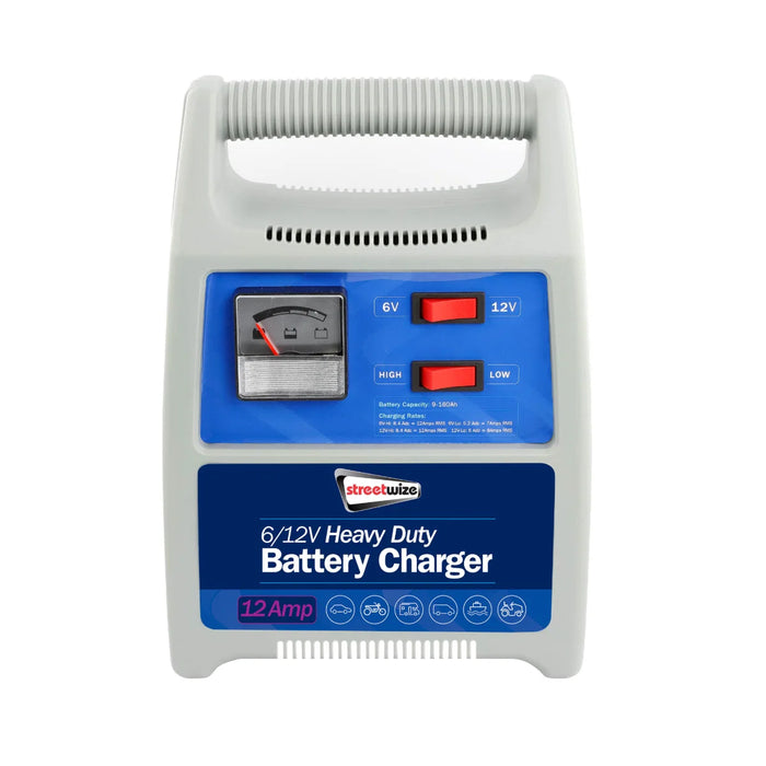 Streetwize Heavy Duty Battery Charger