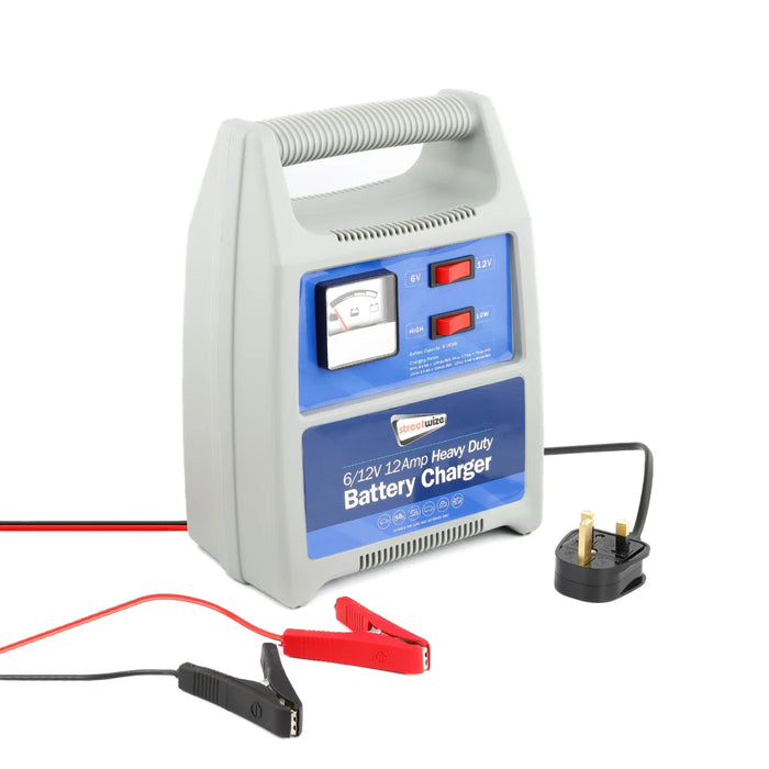 Streetwize Heavy Duty Battery Charger