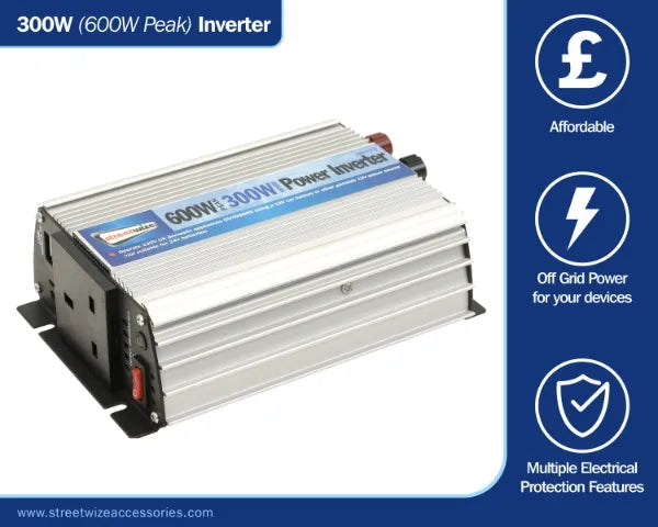 Streetwize 300 Watt Power Inverter