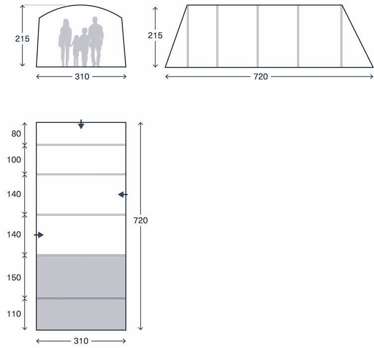 Kampa Saunton 04 Air
