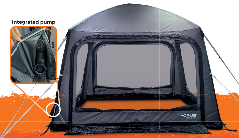opus smart tent Opus Self Inflating Smart Gazebo — PJ Outdoors