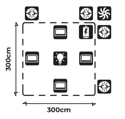 Opus Self Inflating Smart Gazebo