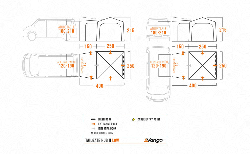 Vango Tailgate Hub II Low