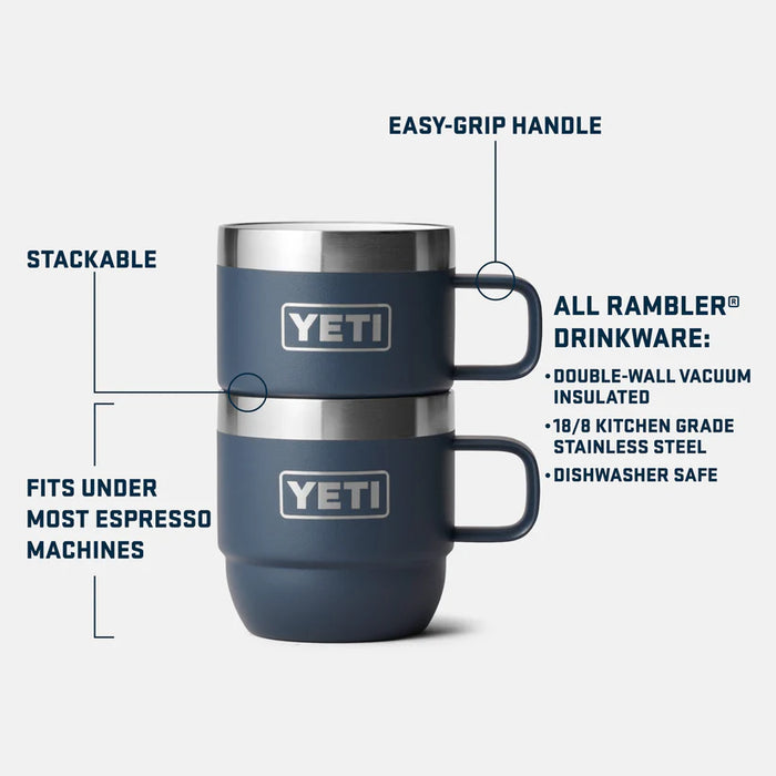YETI Espresso 6oz Mug 2PK