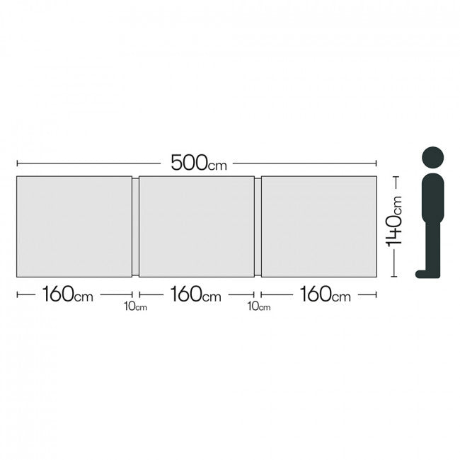 Quest Falcon AirShield 500 3 Panel