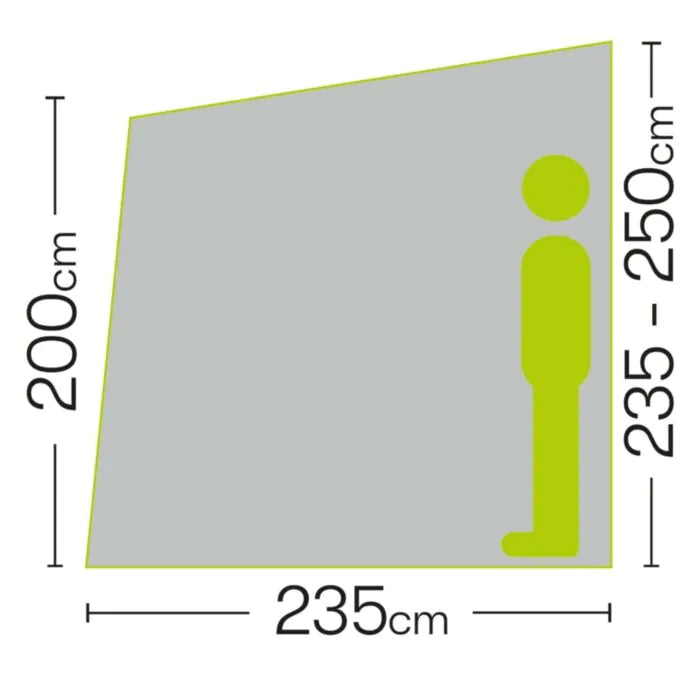 Quest Falcon Pro Base 200 Air Porch Awning