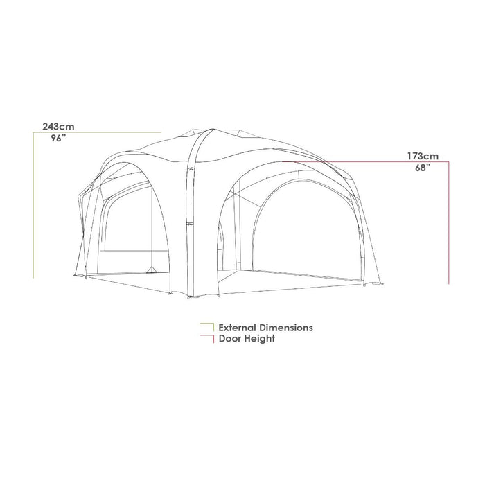 Zempire Aerobase 3 Pro V2 Shelter (+1 Wall)