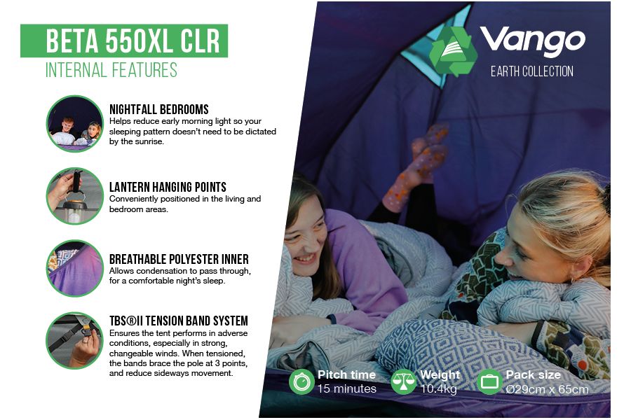 Vango Beta 550 XL CLR