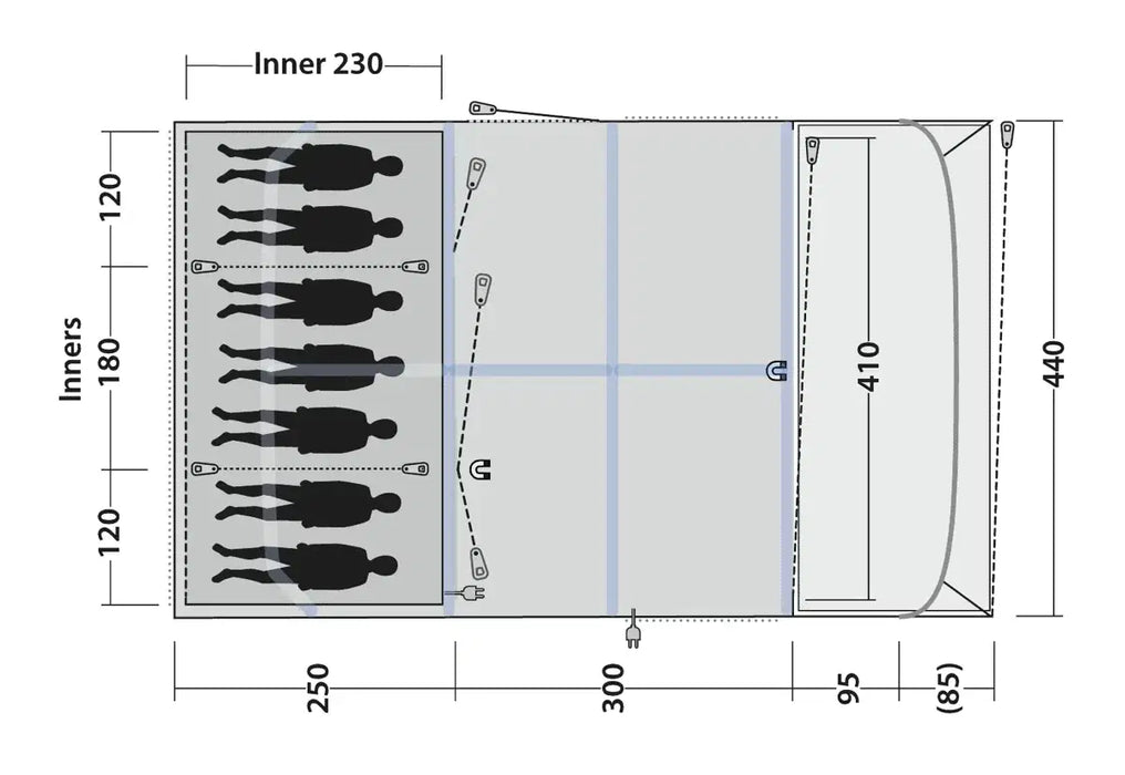 Outwell Charleston 7 Air TC 2026