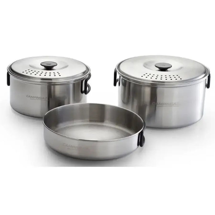 Campingaz Stainless Steel Camping Kit